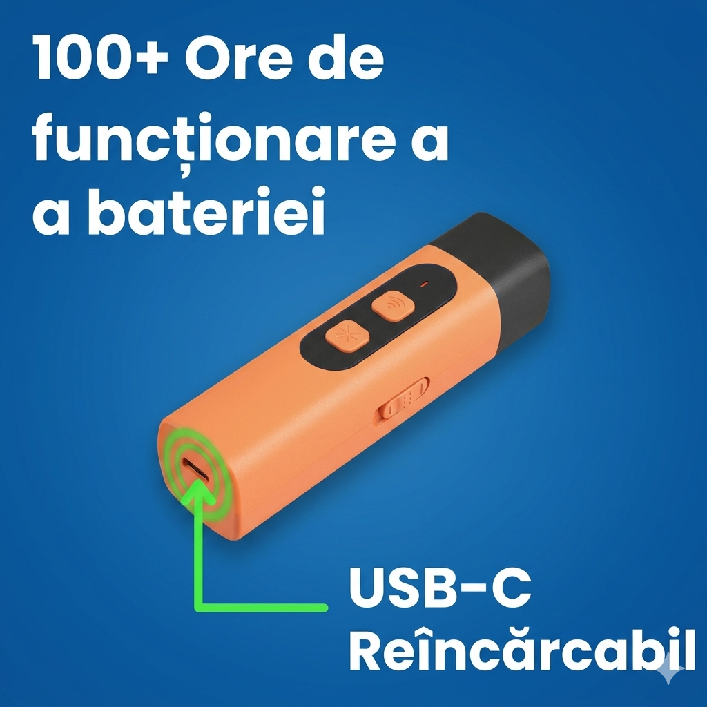 Dispozitiv Anti-Lătrat pentru câini mici, medii și mari
